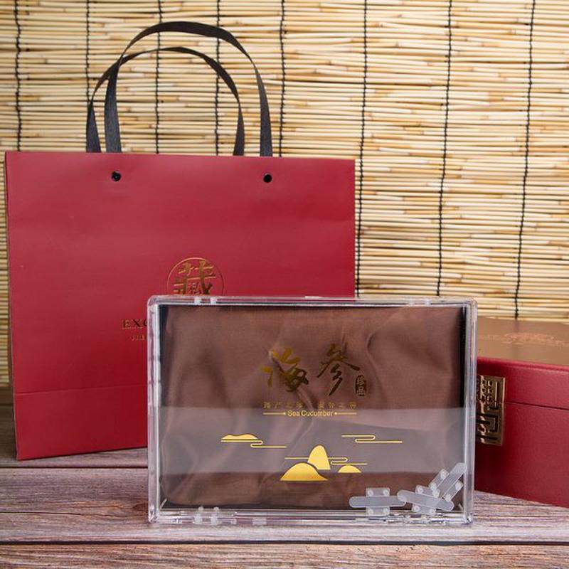 高档海参包装盒木盒高档一斤红色金色盒海参装卡扣配礼品盒高档内,包装,礼品盒,淘宝优惠券,粉丝福利购,淘宝优惠卷