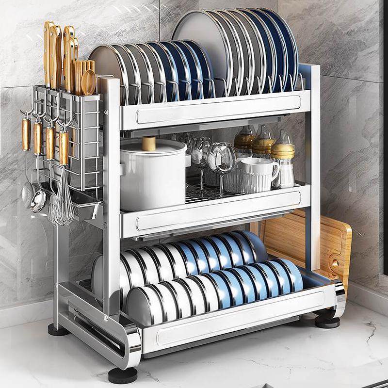 4盘放碗碗架用碗碗碟收纳架30子不锈钢厨房置物架柜碗筷沥水架,厨房/烹饪用具,碗架,淘宝优惠券,粉丝福利购,淘宝优惠卷