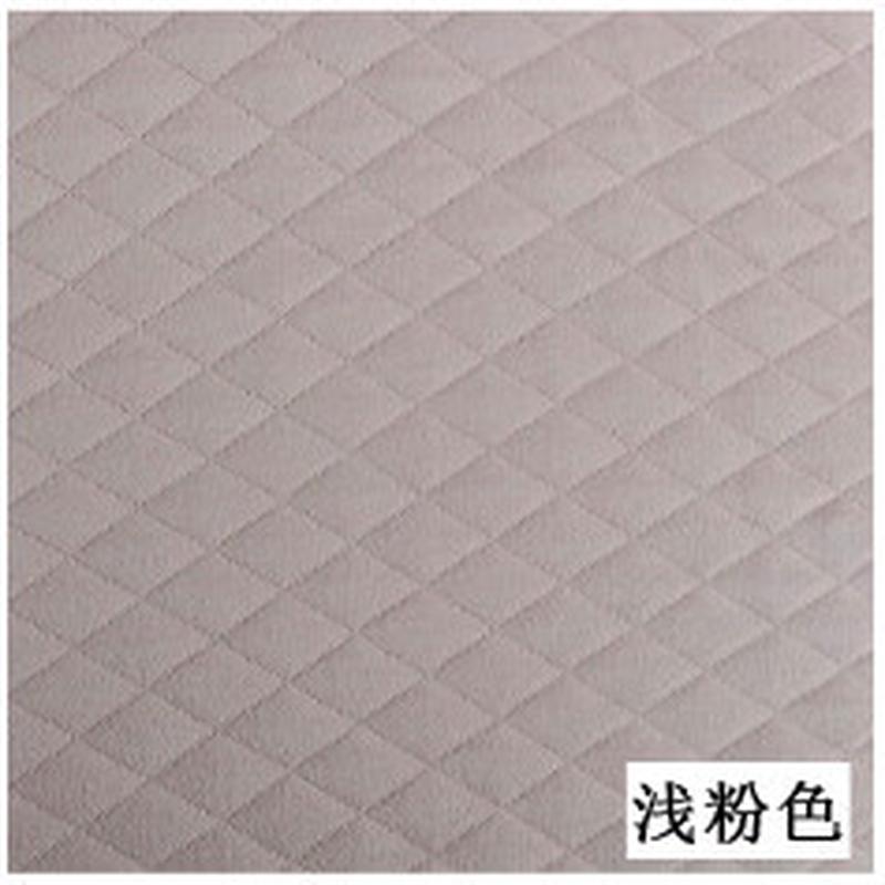 现货数码印花菱格提花夹丝空气层婴童服面料床上用品针织面料