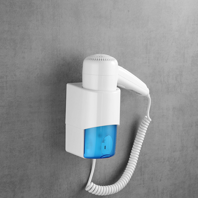 欧奔卫生间壁挂式吹风机酒店宾馆厕所挂墙干发器家用小型电吹风