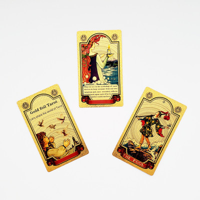 新款灰色新世纪韦特12*7塔罗牌tarotcards神谕卡英文版盒装卡牌