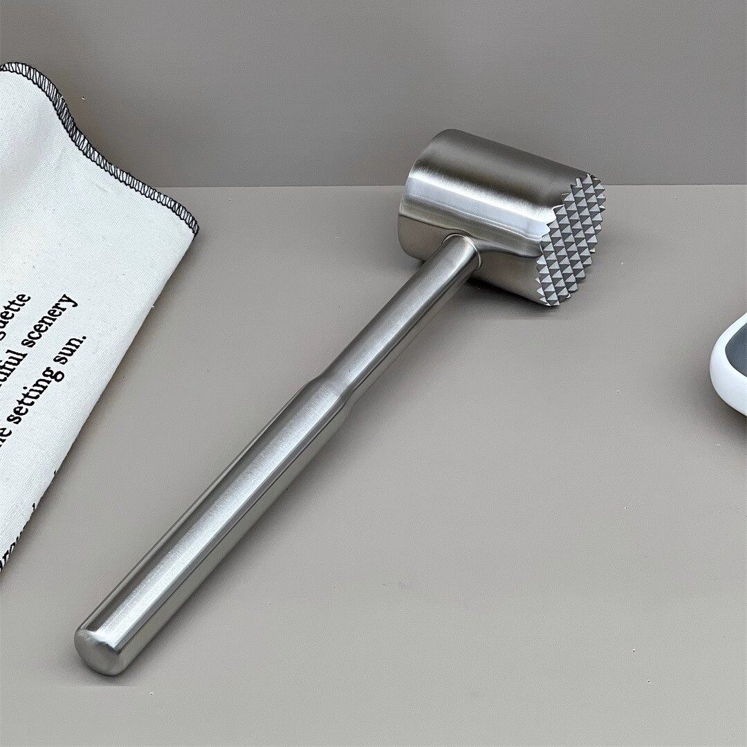 不锈钢松肉锤家用敲打肉锤子专用牛排牛肉捶打器断筋器猪排锤子,厨房/烹饪用具,敲肉锤,淘宝优惠券,粉丝福利购,淘宝优惠卷