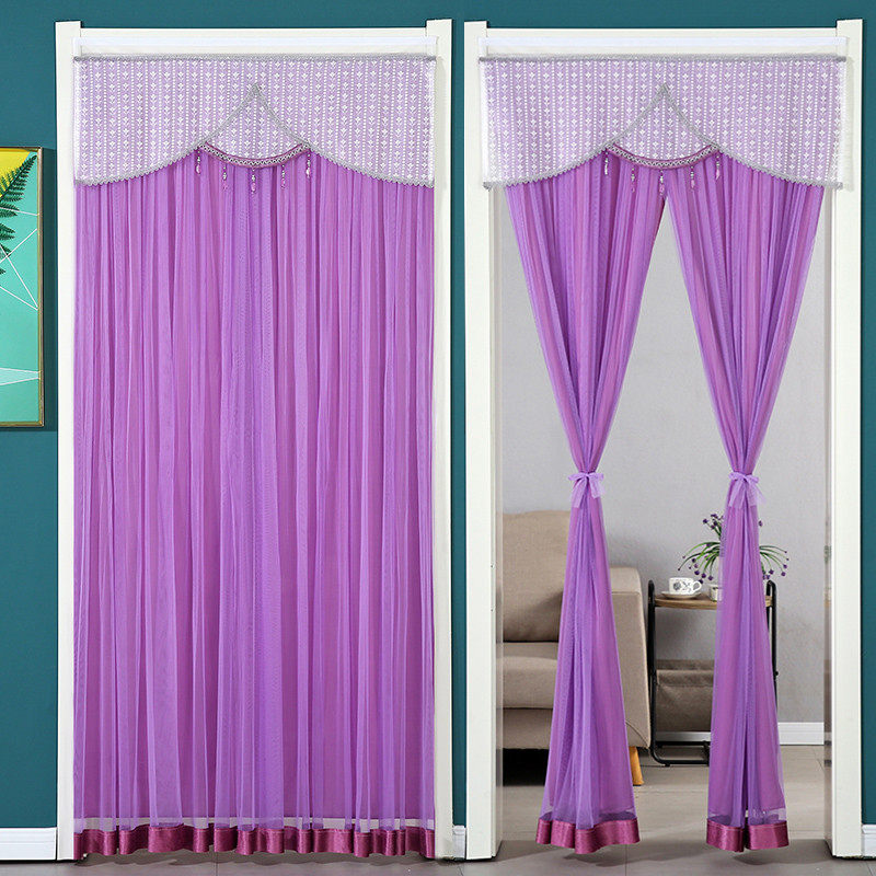 双层门帘防蚊家用卧室厨房纱帘遮挡帘四季免打孔魔术贴纱窗隔断帘,居家布艺,窗纱,淘宝优惠券,粉丝福利购,淘宝优惠卷