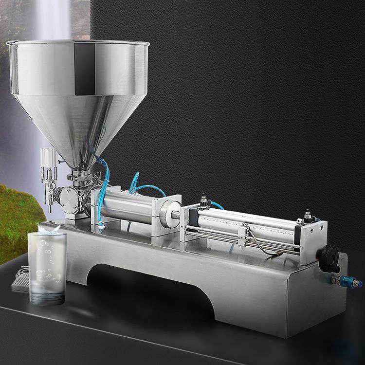 液体膏体灌装机大型火锅底料辣椒油豆瓣酱酱料液体定量自动包装机
