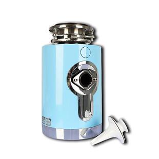 家用厨房垃圾处理器可遥控五级研磨垃圾680W蓝色不锈钢垃圾处理器