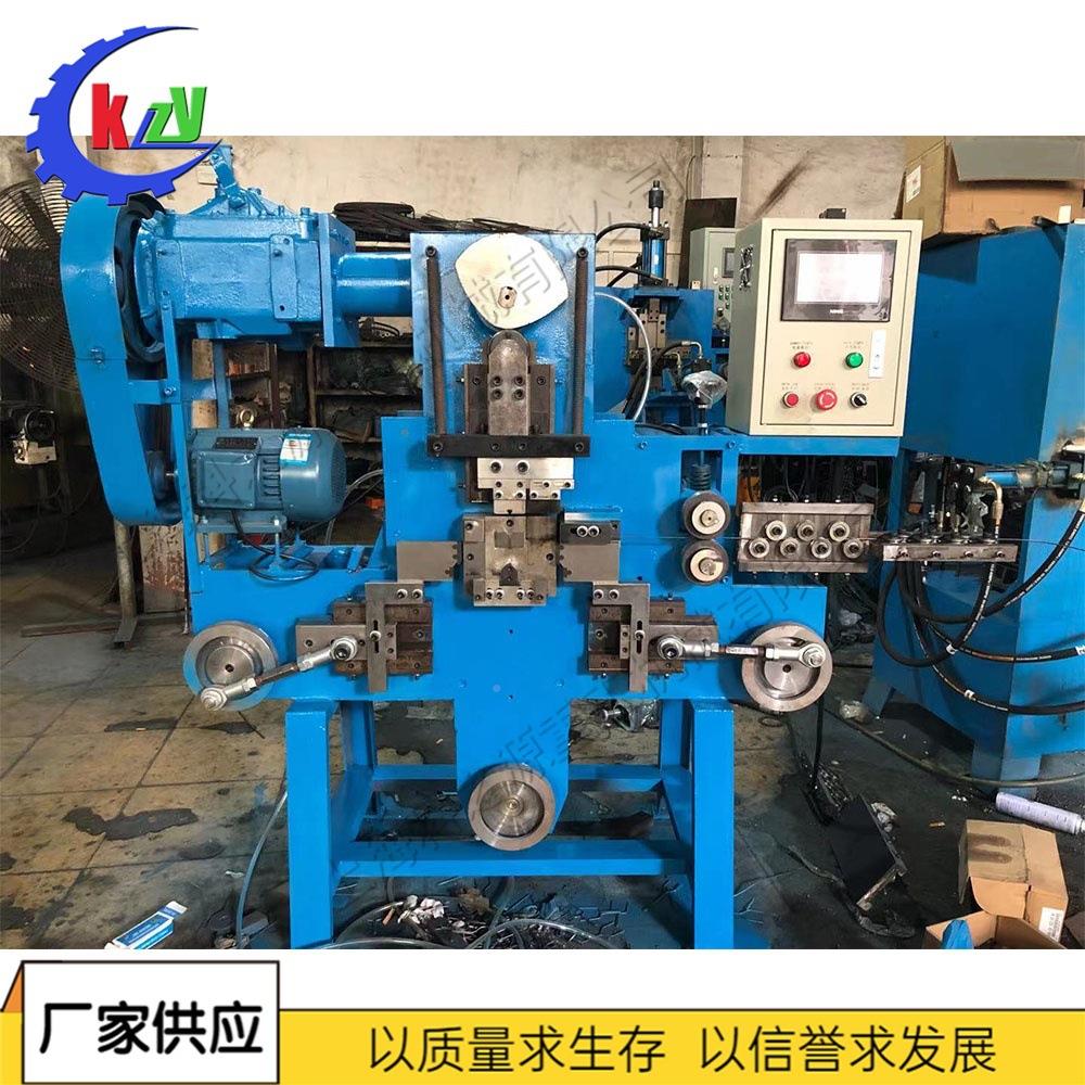 台KZY-HX10式纤维打包扣机 金属包扣钢成打型机 回型包带扣钢扣丝