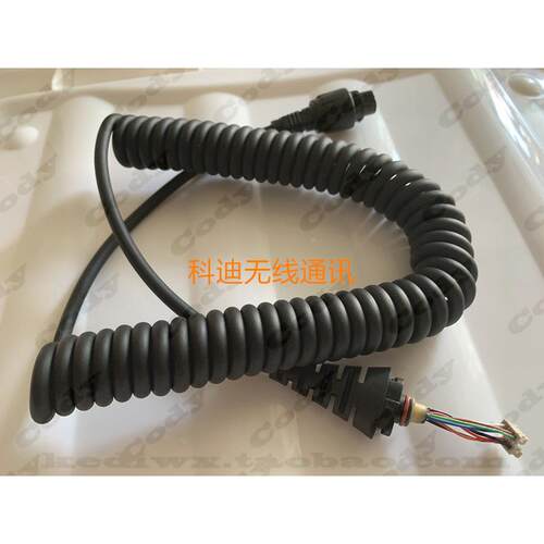 海能达车台RD960 MD650 HM780 MD780 SM25A1带显示屏话筒线咪线
