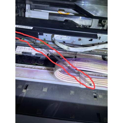 爱普生L380打印机配件塑料片 皮带连接