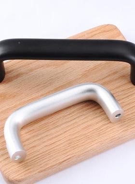 铝合金拉手通孔XAG51银色黑色L=100/116/132/150/164/196柜门把手