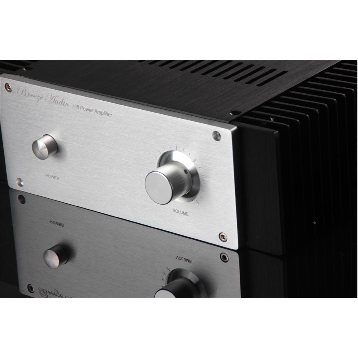 两侧散热的2209功放机箱 甲类 甲乙类 后级机箱