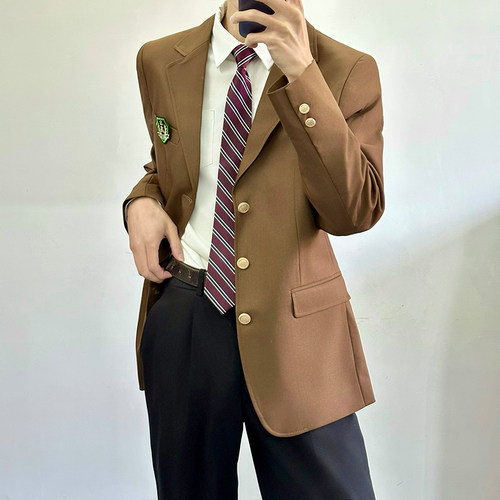 dk制服男西服日系JK制服校供感