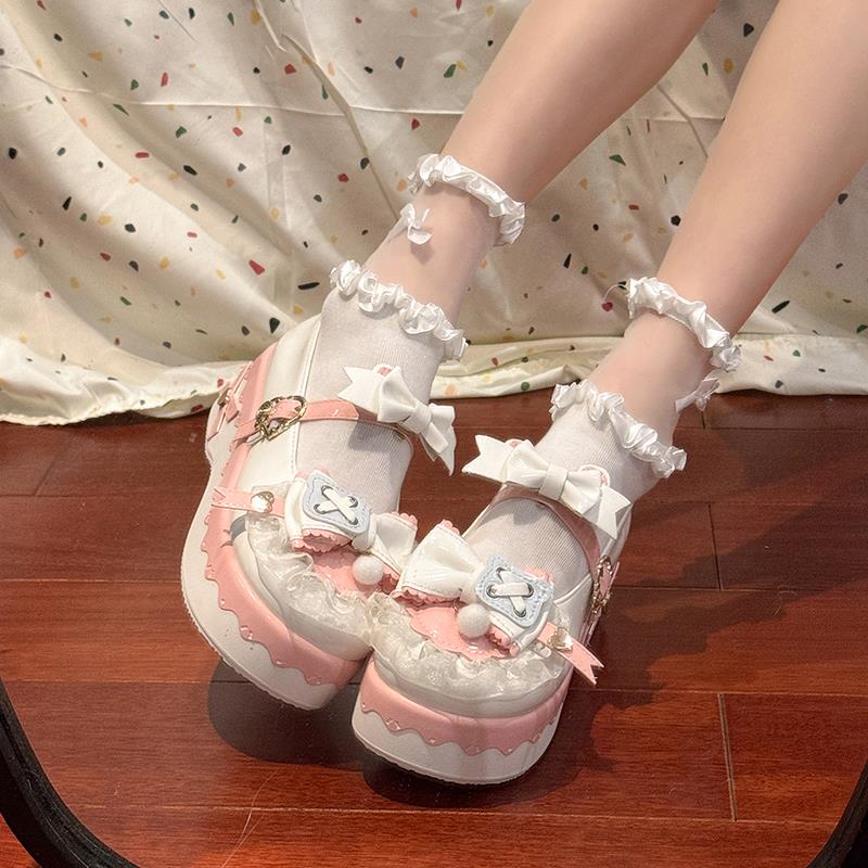 商场同款Lolita鞋洛丽塔鞋小皮鞋女JK配裙子可爱圆头公主少女鞋do