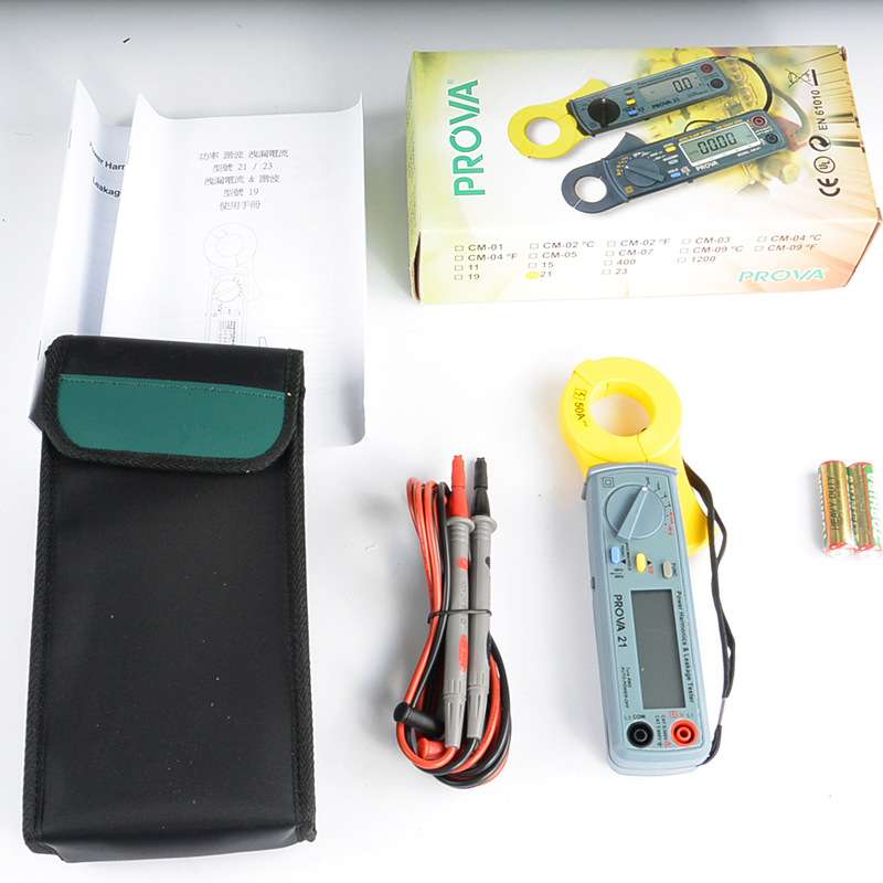 宝华PROVA-19/21/23电力谐波分析仪漏电钳表功率计三相电力仪