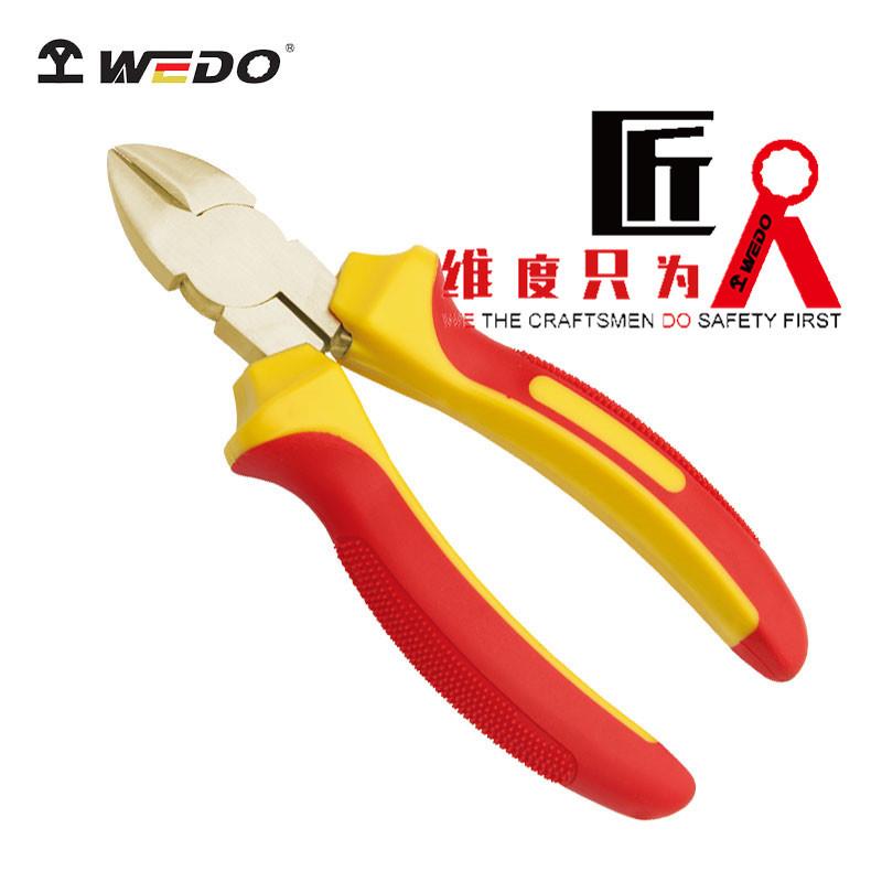 斜口钳电工剪钳工业级水口钳模型小偏口斜嘴钳子剪线钳剥线剪钳子
