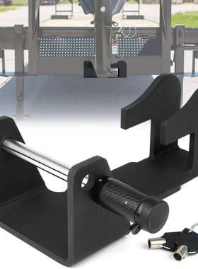 汽车改装配件TL-50型耦合鹅颈拖车锁重型拖车牲畜搬运车和RV-黑色