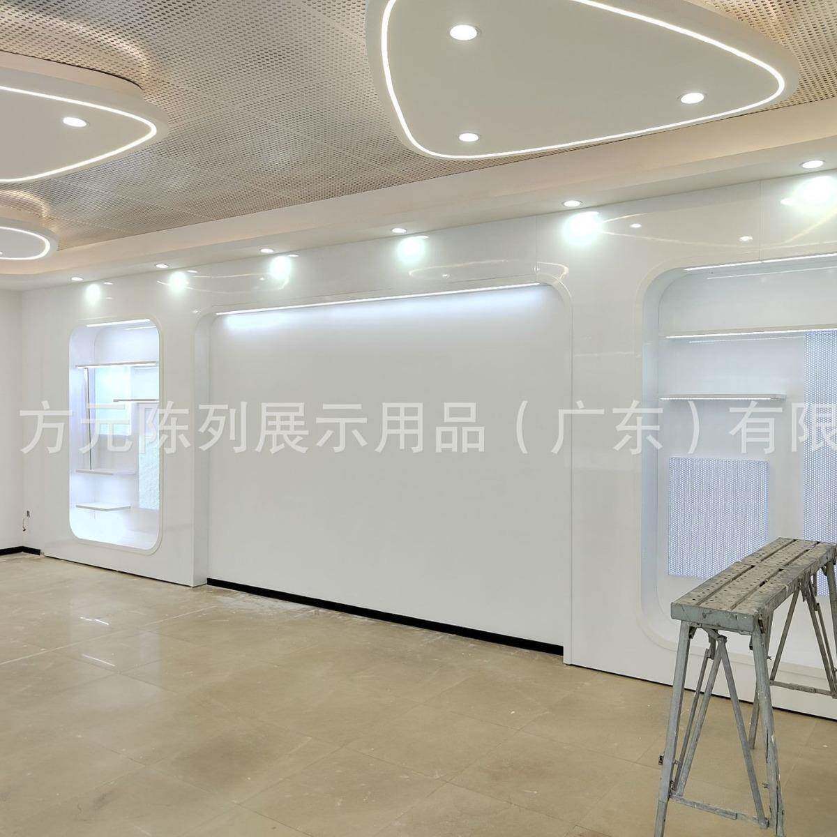 样品间展览道具企业展厅墙面展柜制作整店设计公司展厅会议厅