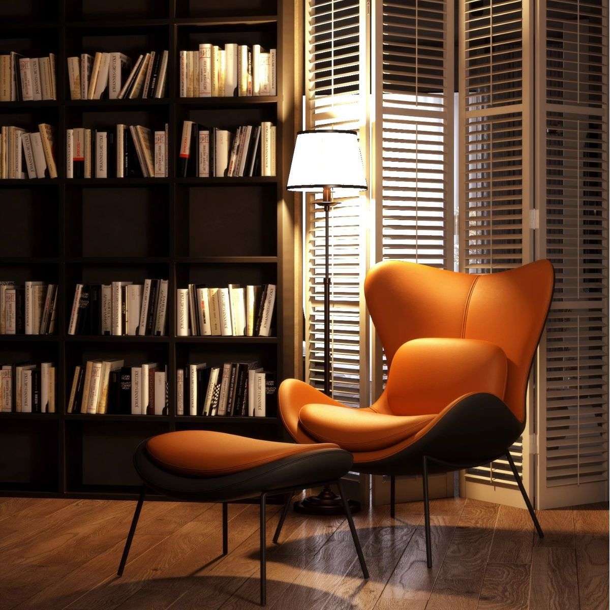 北欧轻奢单人沙发蜗牛椅客厅懒人现代简约款躺椅设计师休闲椅意式