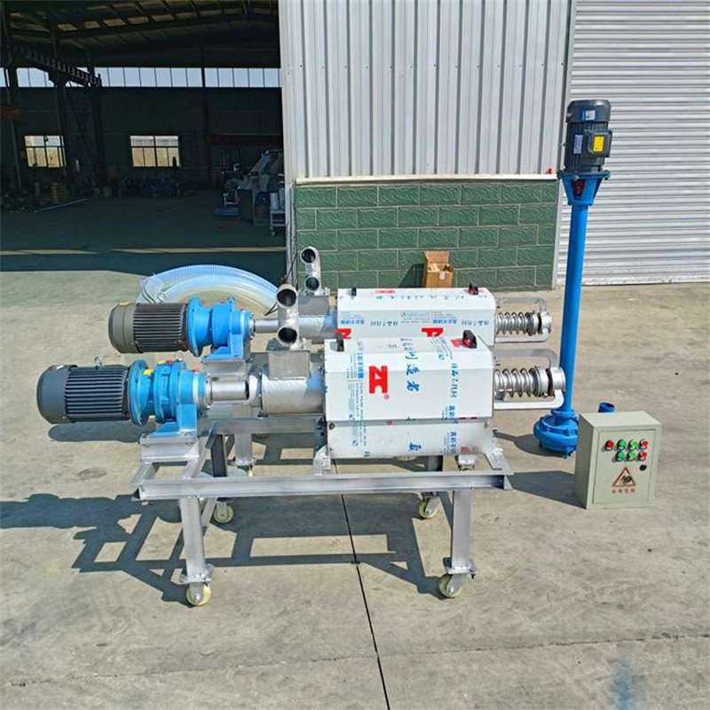 不锈钢化粪池污水分离机 养殖粪便干湿分离机 自动化抽粪脱水机