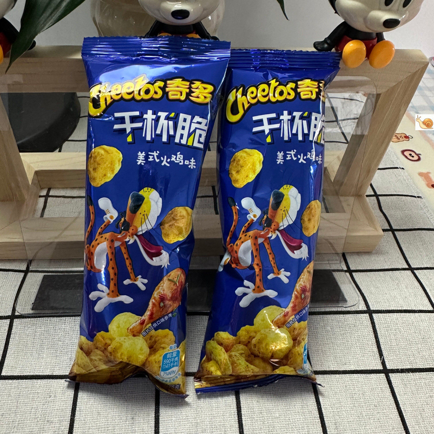 【严选】百事奇多干杯脆粟米棒日式牛排美式火鸡味膨化薯条小零食