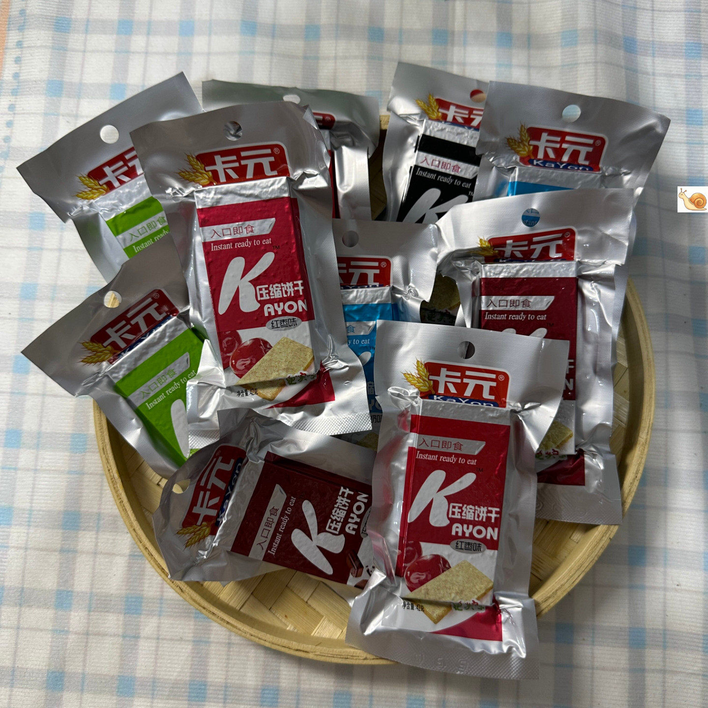 卡元压缩饼干杂粮代餐户外干粮