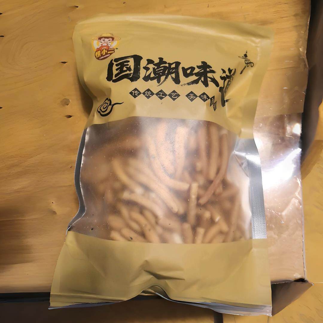 愣小二老式京果条手工糕点特产零食金果棒挂霜张木果子咸香味
