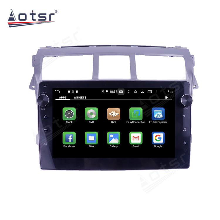 适用于Toyota VIOS 2008-2013 威驰 安卓汽车导航仪 中控安卓系统