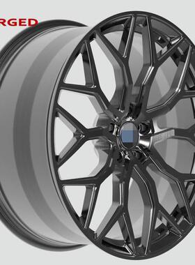 拉丝黑改装锻造轮毂轮辋20x820x9适用于850i350i530740M
