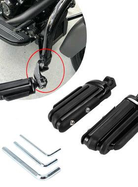 哈雷750500XL88312004872戴娜软尾肥仔路王改装前后脚踏板