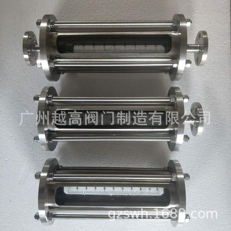 FA100拉杆式玻璃转子流量计 不锈钢浮子流量计有机玻璃流量标定柱