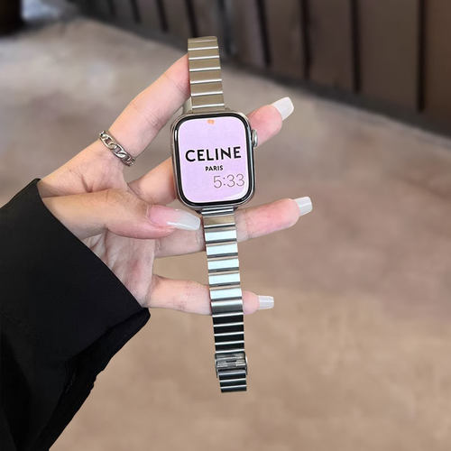 iwatchs10金属细款不锈钢女腕带