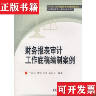 【正版现货】财务报表审计工作底稿编制案例于延琦著东北财经大学出版社