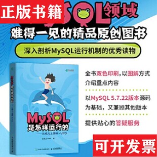 【正版现货】MySQL是怎样运行的从根儿上理解MySQL小孩子4919著人民邮电出版社