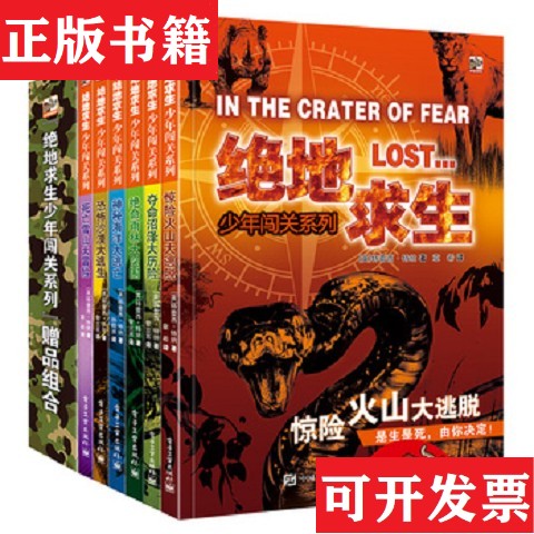 【正版现货】绝地求生少年闯关系列4册孙鹤洋译；管立言电子工业出版社