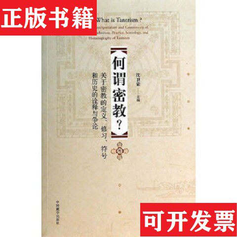 【正版现货】何谓密教——关于密教的定义修习符号和历史的诠释与争论沈卫荣主编中国藏学出版社