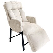 午憩宝折叠躺椅可睡可躺午休椅办公午睡两用椅子懒人沙发椅电脑椅