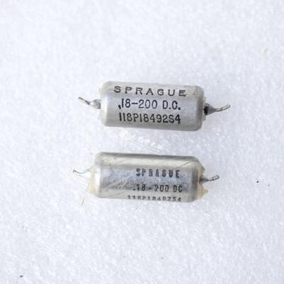 美国下机SPRAGUE 思碧 0.18UF  200V胆机油浸发烧无极电容