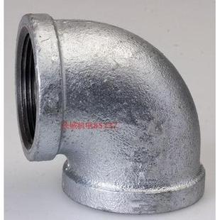 镀锌弯头 水管配件 90度内丝弯头 150直角接头2分 3分DN15-100 32