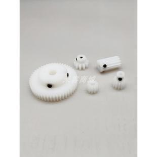 59齿圆柱直齿轮 凸台B型pom塑料1模51