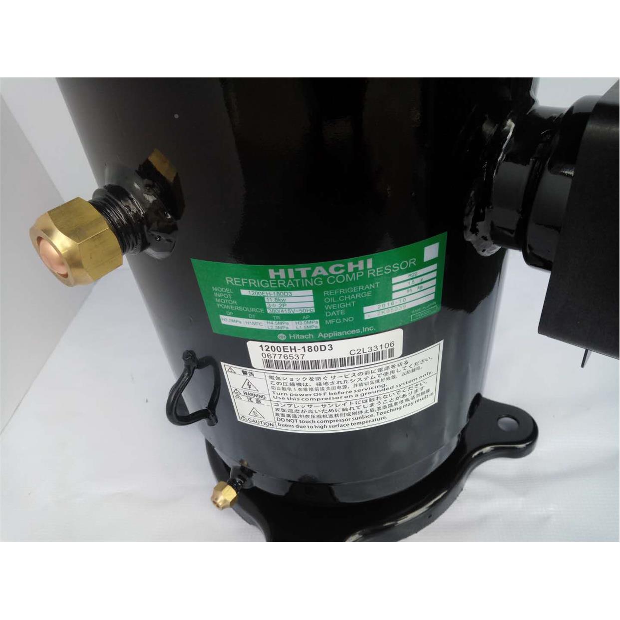 750EH-128D3  1200EH-180D3 原装全新立式涡旋日立压缩机中央空调