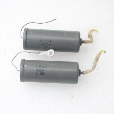 拆机DG 0.5UF 400V闪电CDM-T-DO 50UF 50V电容胆机仪器电容