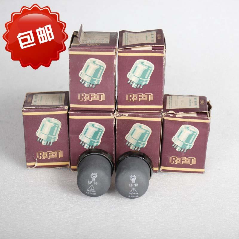 全新库存单盒装东欧RFT EF12  EF14电子管 音响发烧胆