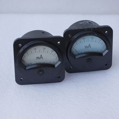 全新永明81C4-A  1A指针式直流电流表DIY表头 胆机仪器表头