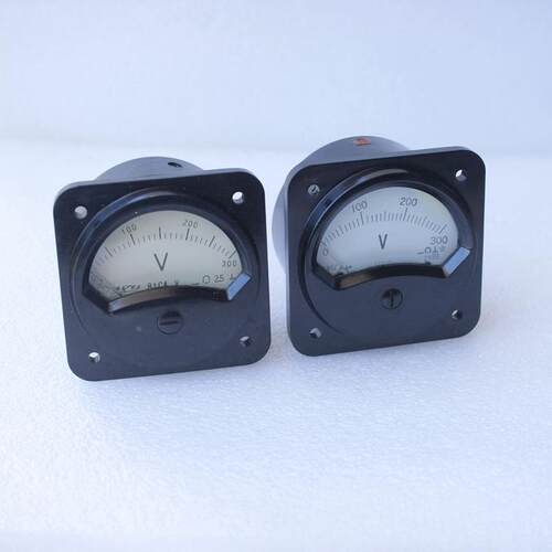 全新81C3 81C4 300V仪器老式指针直流电压表表头DIY表头