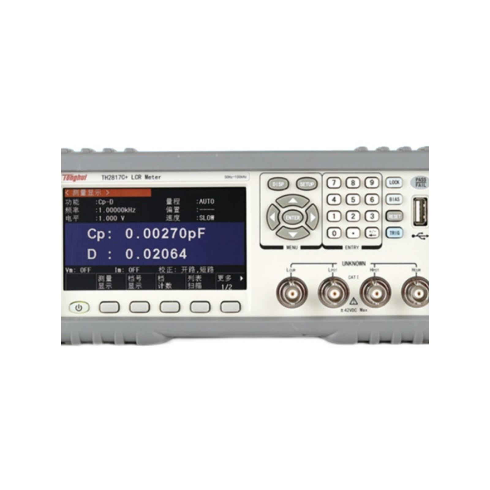 同惠LCR数字电桥TH2811D/2871/2822/2830系列 测试仪TH2810B+/D