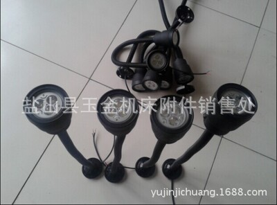 厂家批发JL50D-1机床工作灯LED照明灯3珠5珠6珠7珠等可佩强磁铁座