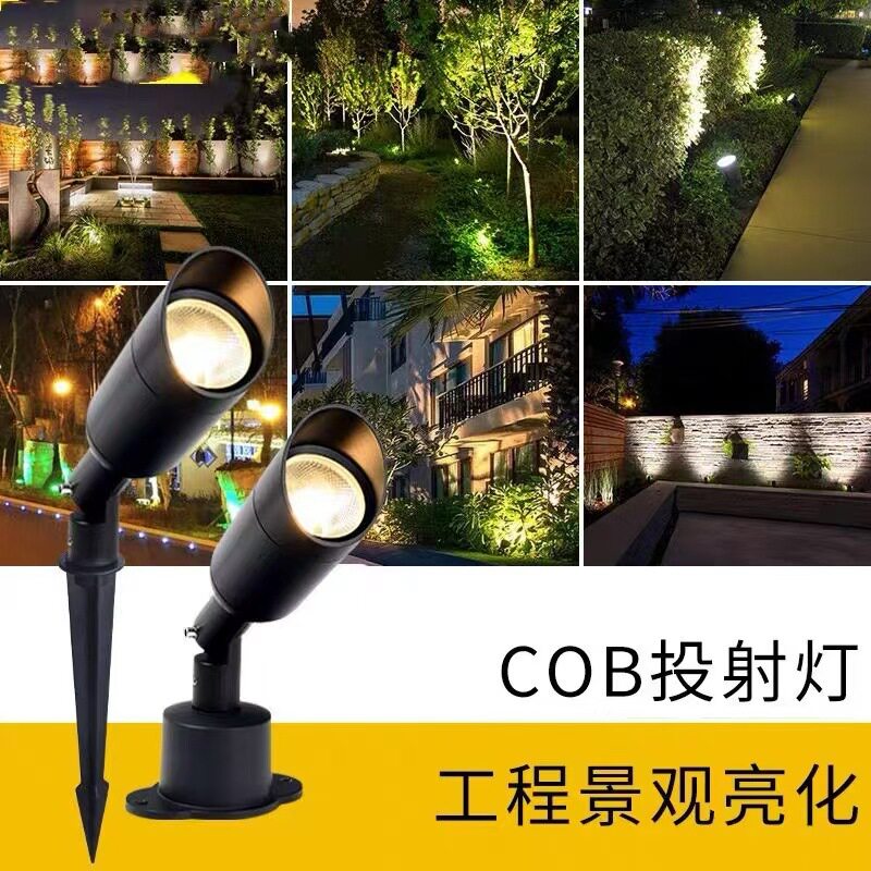LED户外地插射灯10W/18W