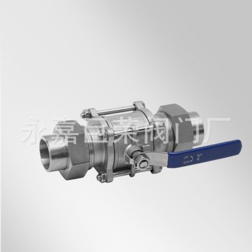 高压Q21F-16P活接对焊球阀 不锈钢304材质DN15 20 25