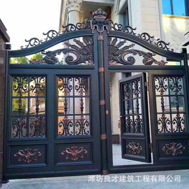 铝合金电动庭院大门别墅花园