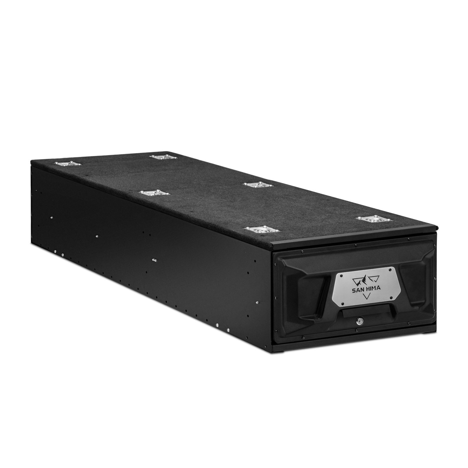 SAN HIMA 1300mm户外露营汽车多层可叠加收纳箱车载后备箱整理箱
