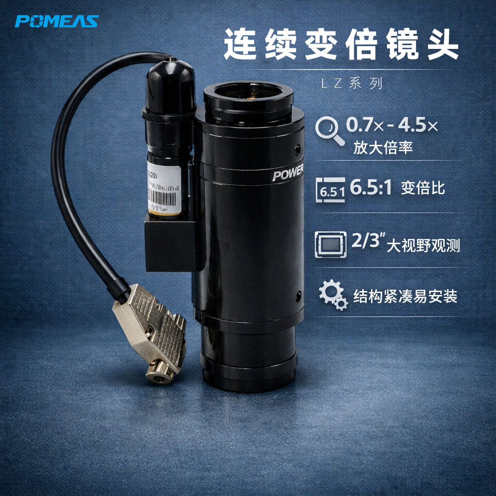 6.5X机器视觉C口变倍工业镜头